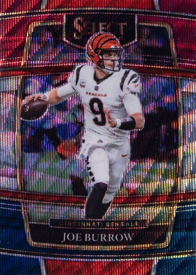 2021 Panini Select Joe Burrow #9 Football Card