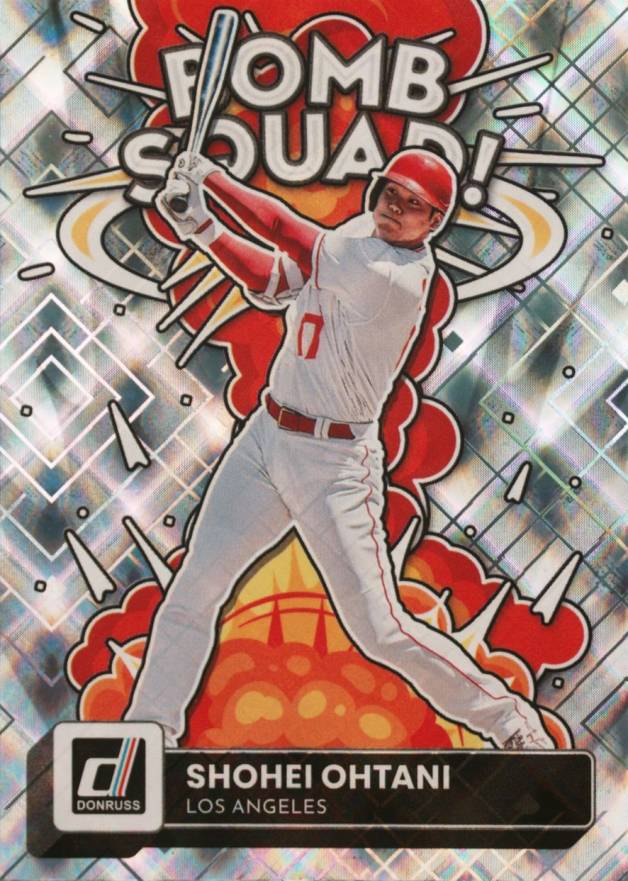 2022 Panini Donruss Bomb Squad Shohei Ohtani #BS3 Baseball Card