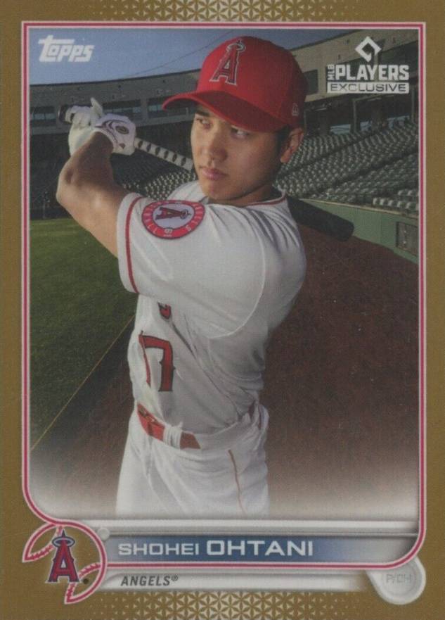 2022 Topps X MLBPA Exclusive Shohei Ohtani #1 Baseball Card