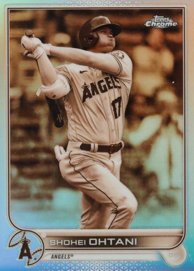 2022 Topps Chrome Shohei Ohtani #1 Baseball Card