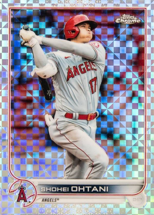 2022 Topps Chrome Shohei Ohtani #1 Baseball Card