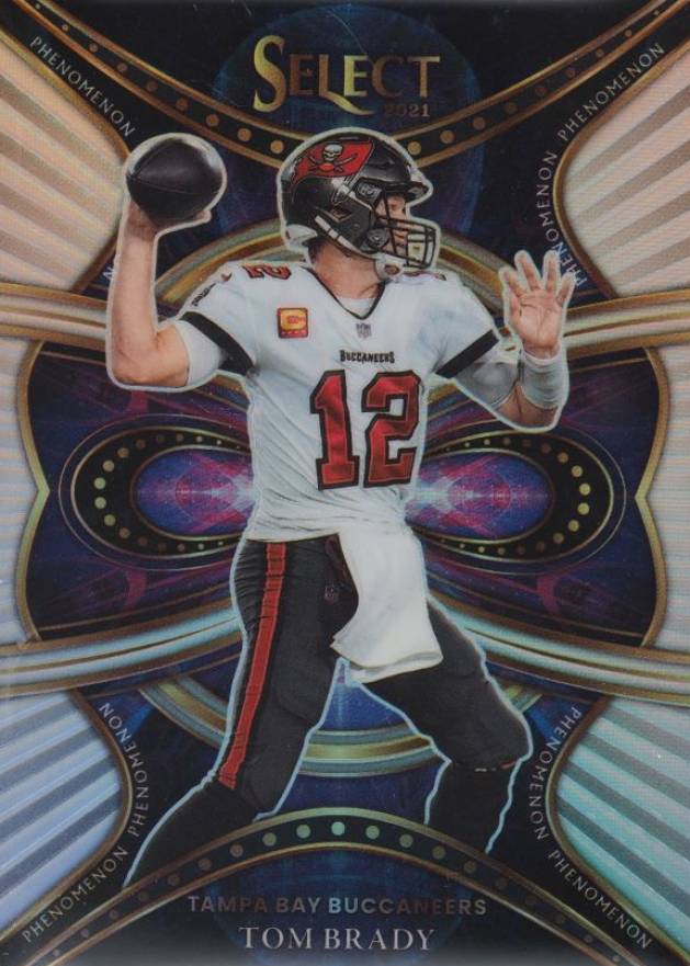 2021 Panini Select Phenomenon Tom Brady #PHE22 Football Card