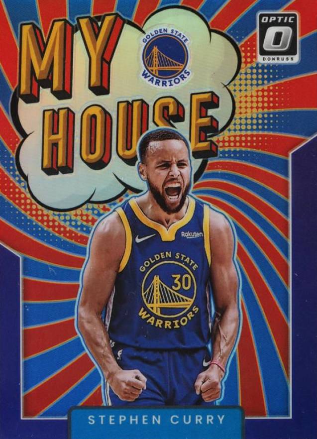 2021 Panini Donruss Optic My House Stephen Curry #3 Basketball Card