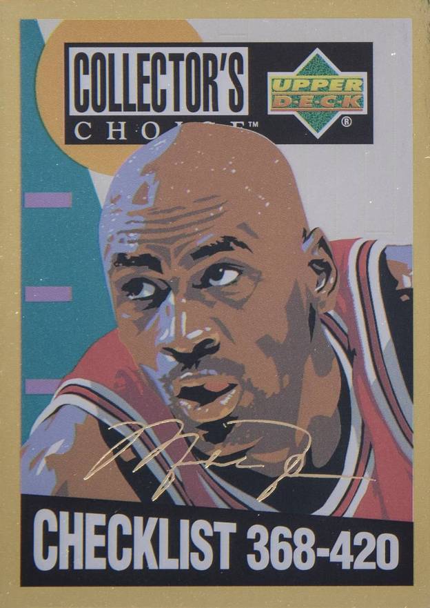 1994 Collector's Choice Michael Jordan #420 Basketball Card