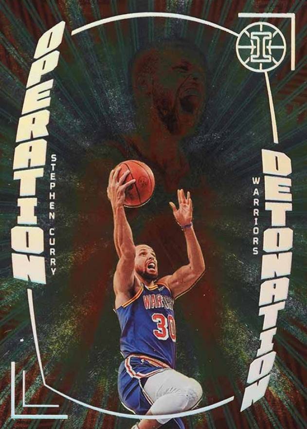 2021 Panini Illusions Operation Detonation Stephen Curry #27 Basketball Card