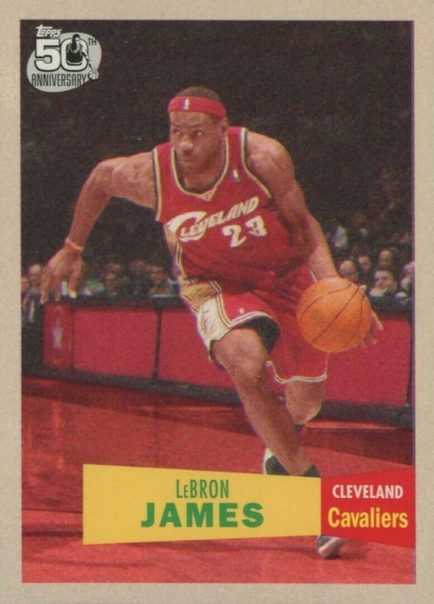 2007 Topps LeBron James #23 Basketball Card