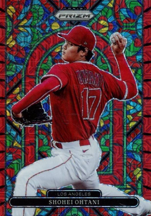 2022 Panini Prizm Stained Glass Shohei Ohtani #SG3 Baseball Card