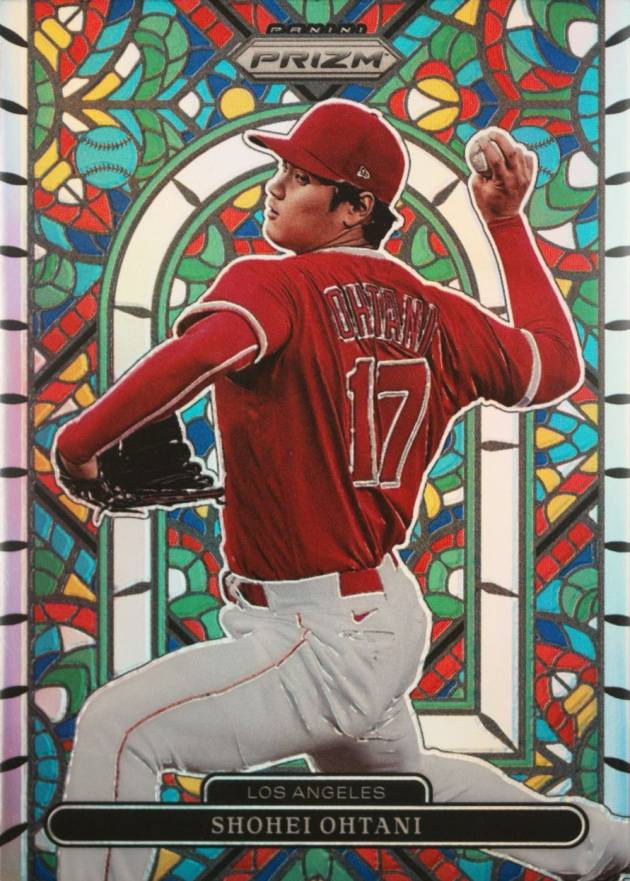 2022 Panini Prizm Stained Glass Shohei Ohtani #SG3 Baseball Card