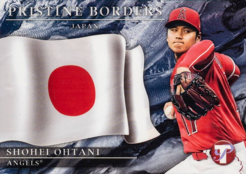 2022 Topps Pristine Pristine Borders Shohei Ohtani #PB-13 Baseball Card