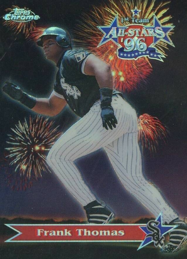 1997 Topps Chrome All-Stars Frank Thomas #AS3 Baseball Card