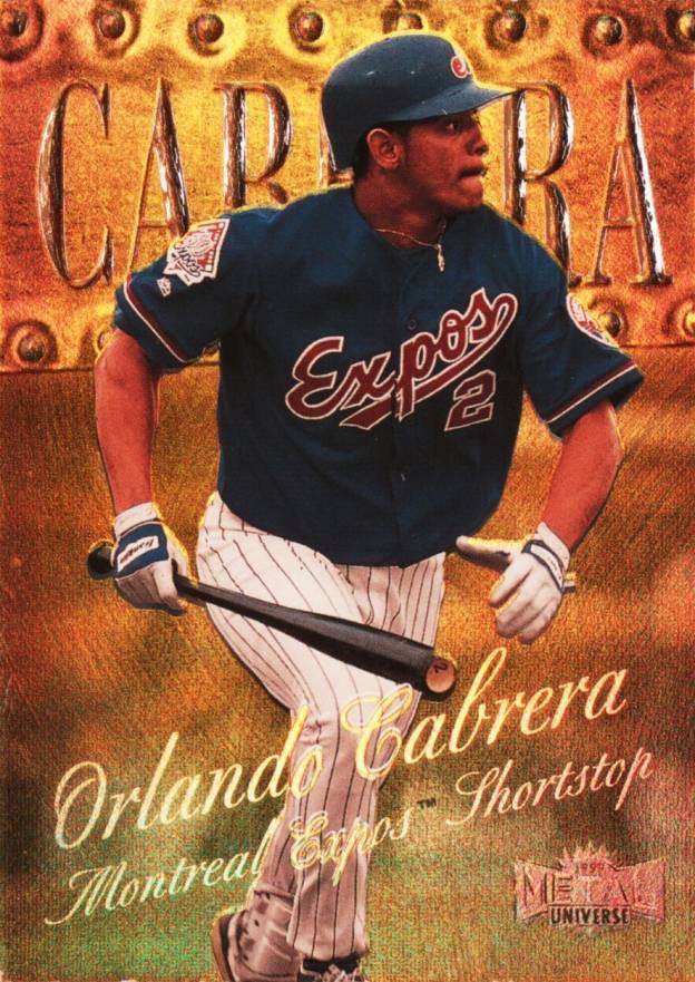 1999 Metal Universe Orlando Cabrera #137 Baseball Card