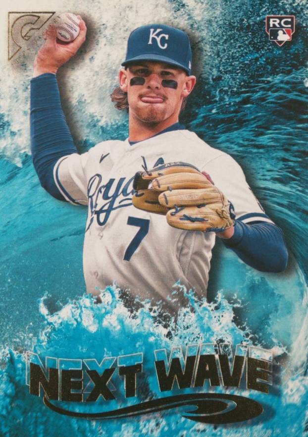 2022 Topps Gallery Next Wave Bobby Witt Jr. #NW20 Baseball Card