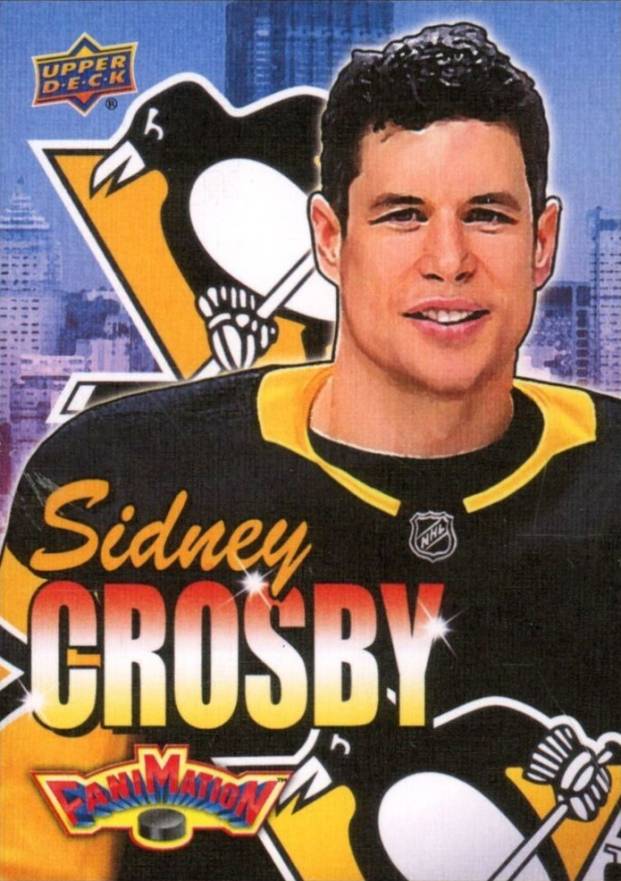 2022 Upper Deck Fanimation Sidney Crosby #F-23 Hockey Card