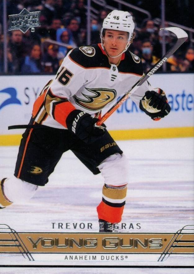 2021 Upper Deck Extended Series 2006-07 Upper Deck Retro Trevor Zegras #T76 Hockey Card