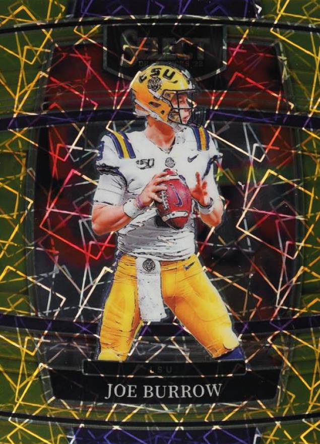 2022 Panini Select Draft Picks Joe Burrow #45 Football Card