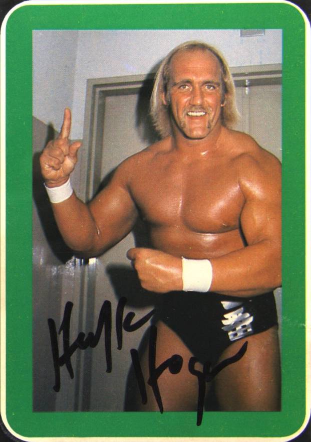 1982 BBM Puroresu Magazine-Hand Cut Hulk Hogan # Other Sports Card