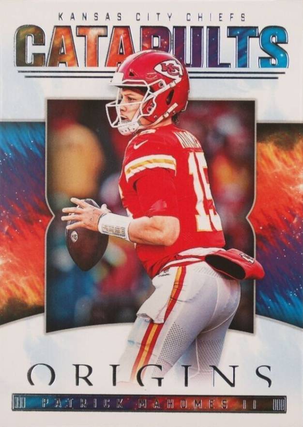 2022 Panini Origins Catapults Patrick Mahomes II #CAT4 Football Card