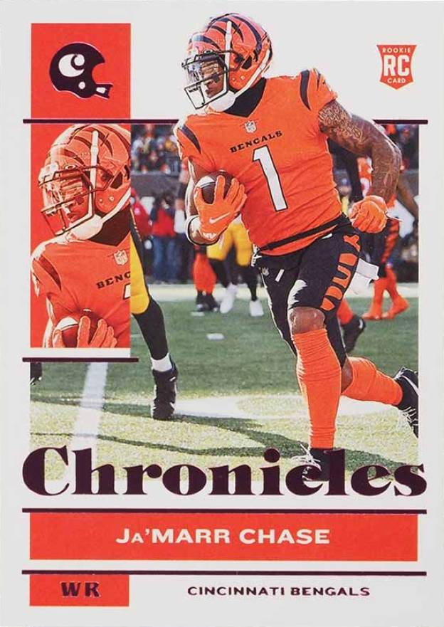 2021 Panini Chronicles Ja'Marr Chase #17 Football Card