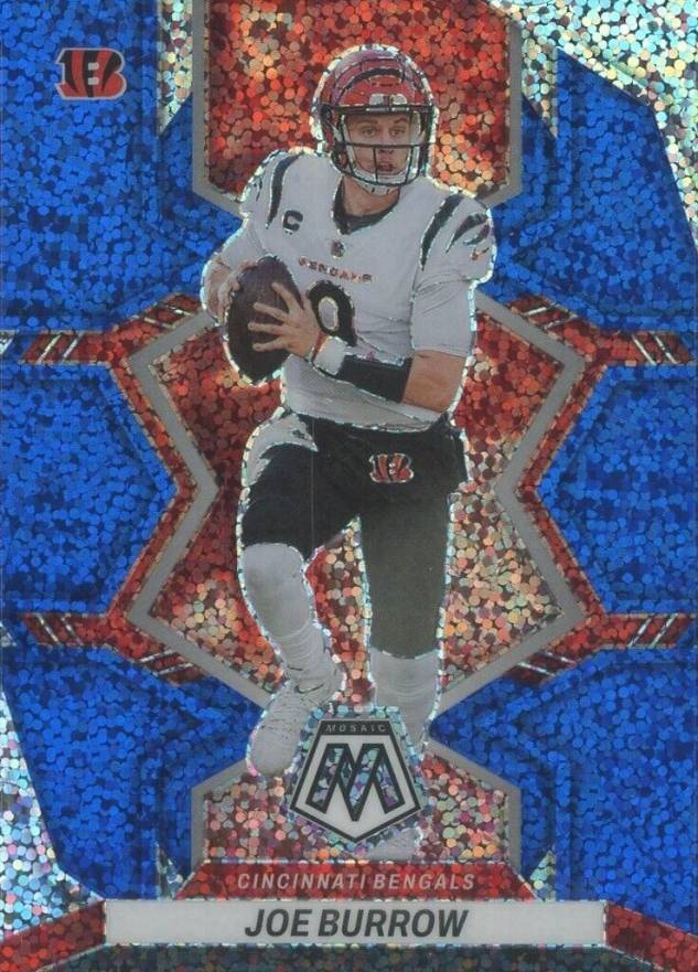 2022 Panini Mosaic Joe Burrow #39 Football Card