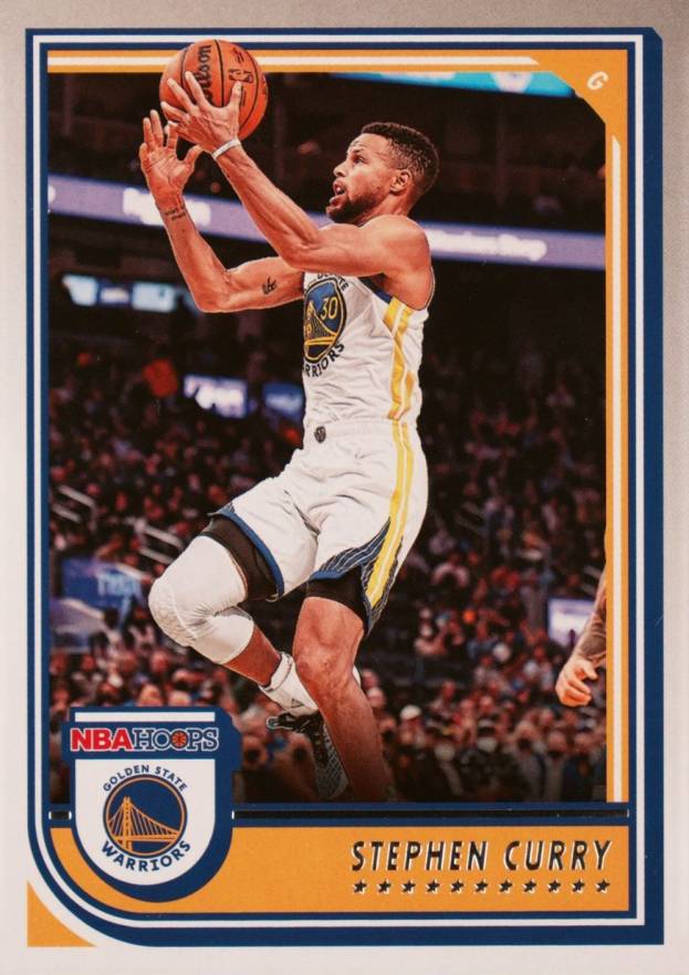 2022 Panini NBA Hoops Stephen Curry #223 Basketball Card