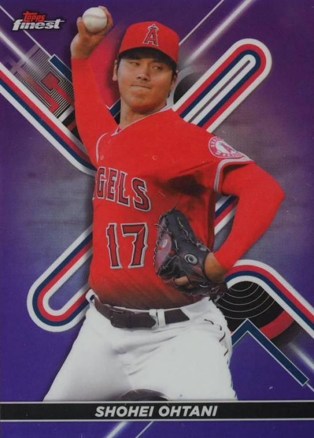 2022 Topps Finest Shohei Ohtani #28 Baseball Card