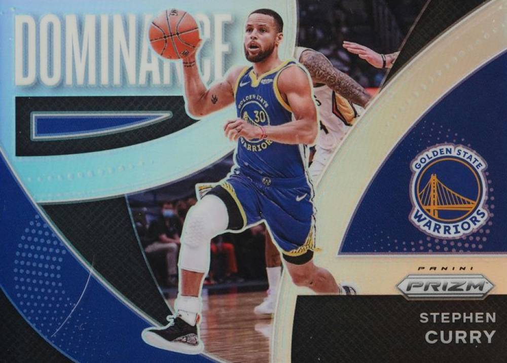 2021 Panini Prizm Dominance Stephen Curry #14 Basketball Card