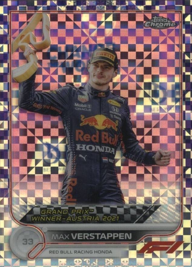 2022 Topps Chrome Formula 1 Max Verstappen #159 Other Sports Card