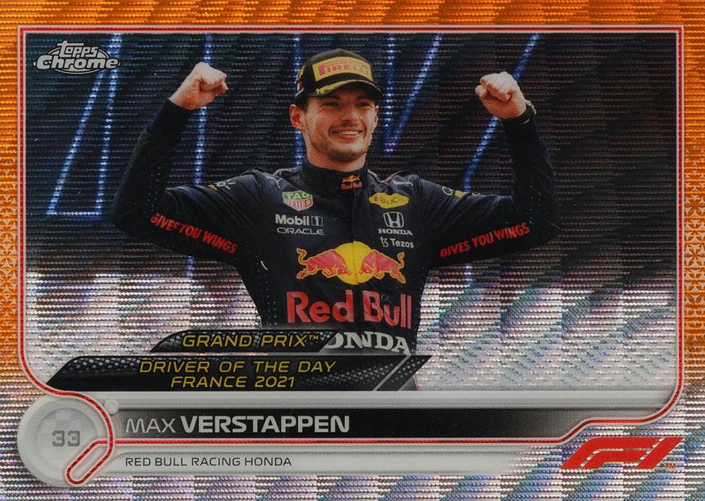 2022 Topps Chrome Formula 1 Max Verstappen #179 Other Sports Card