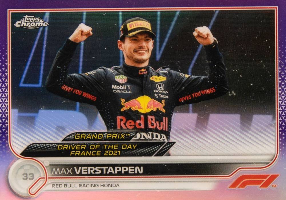 2022 Topps Chrome Formula 1 Max Verstappen #179 Other Sports Card