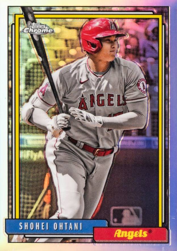 2021 Topps Update 1992 Topps Redux Shohei Ohtani #TC924 Baseball Card