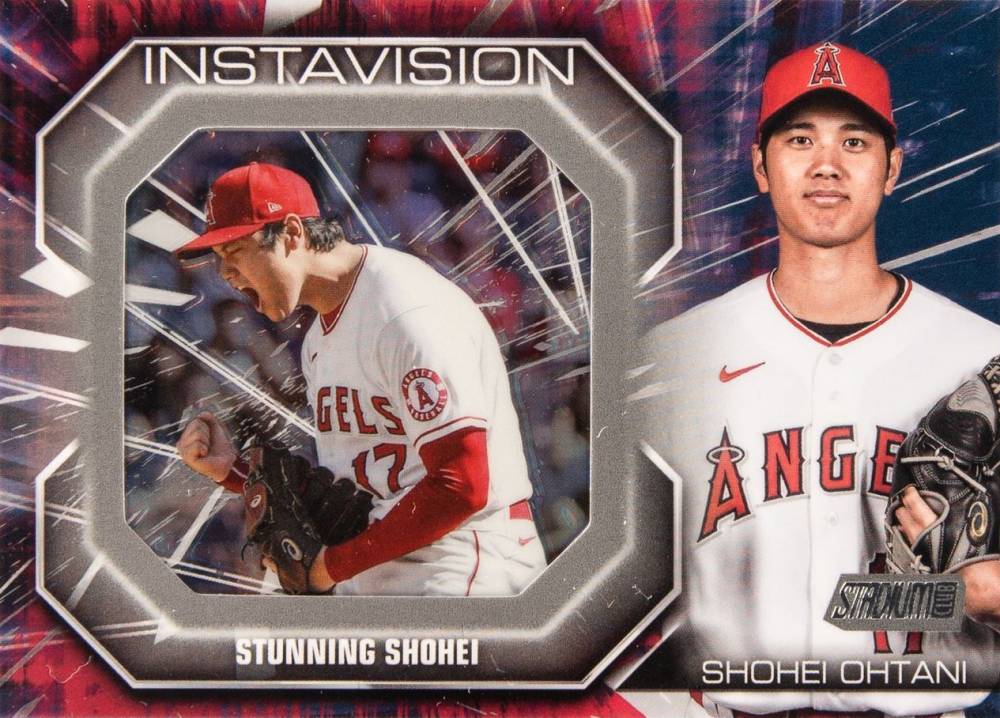 2022 Topps Stadium Club Instavision Shohei Ohtani #IVSO Baseball Card