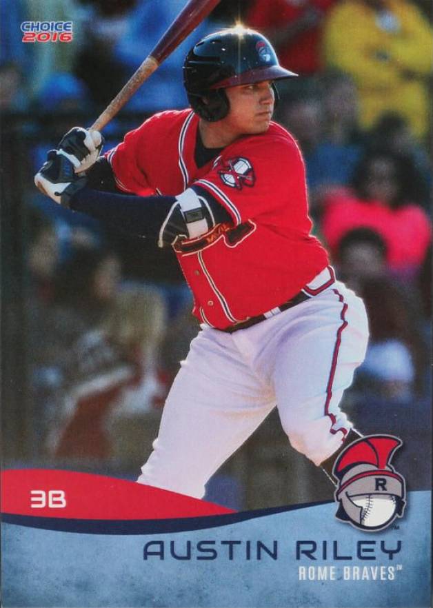 2016 Choice Rome Braves Austin Riley #21 Baseball Card