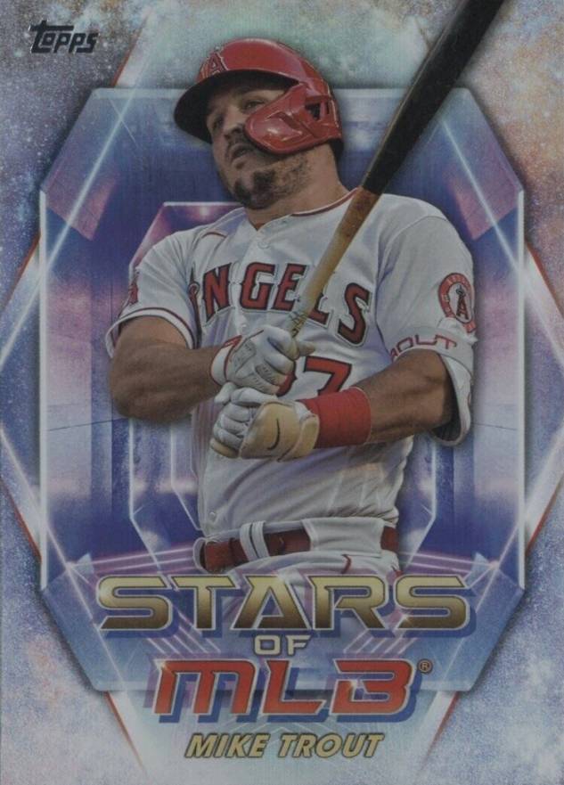 2023 Topps Stars of the MLB Mike Trout #SMLB2 Baseball Card