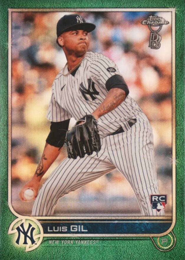 2022 Topps Chrome Ben Baller Luis Gil #202 Baseball Card