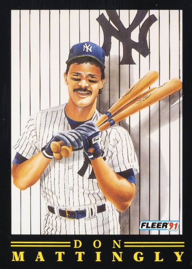 1991 Fleer Pro-Vision Don Mattingly #11 Baseball Card