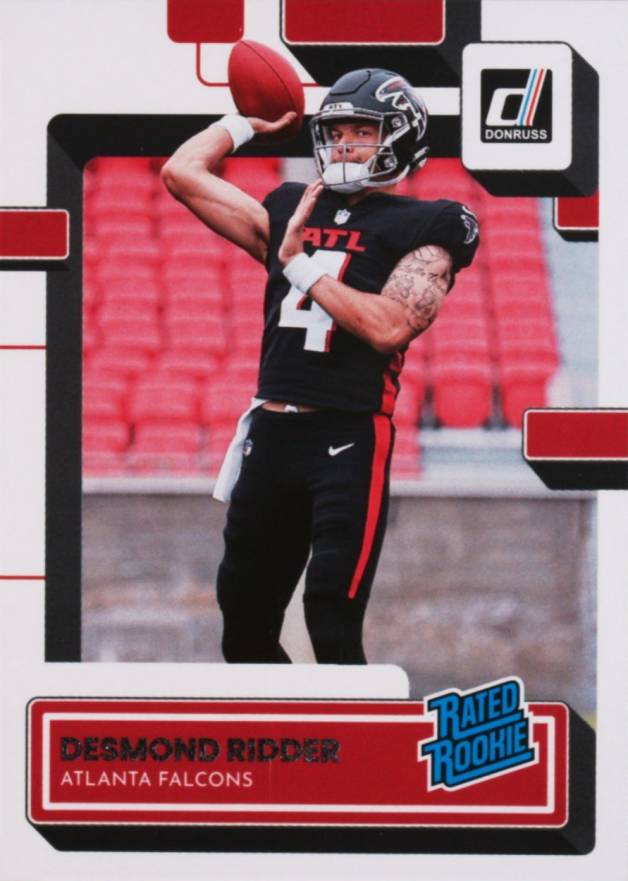 2022 Panini Donruss Desmond Ridder #304 Football Card