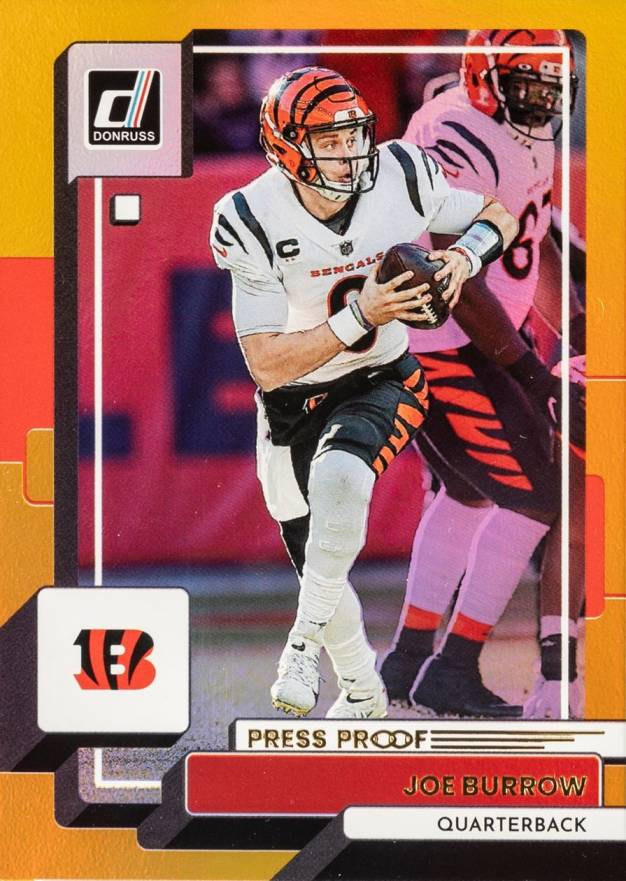 2022 Panini Donruss Joe Burrow #199 Football Card