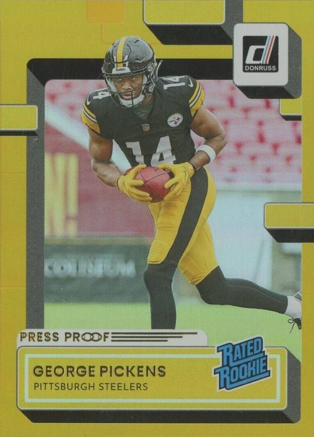 2022 Panini Donruss George Pickens #323 Football Card