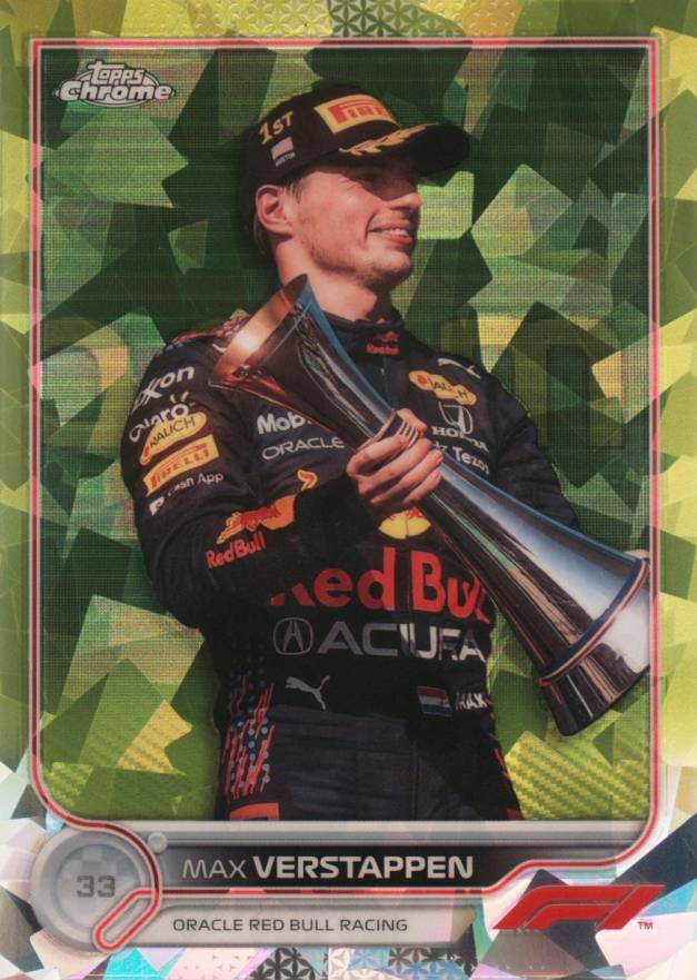 2022 Topps Chrome Formula 1 Sapphire Edition Max Verstappen #3 Other Sports Card