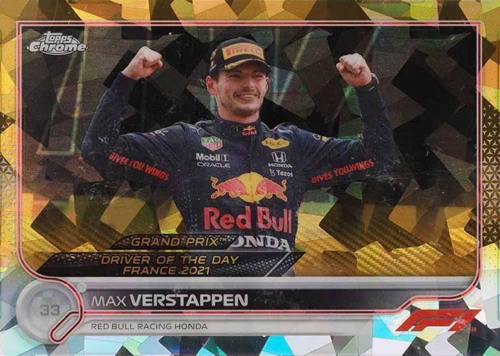 2022 Topps Chrome Formula 1 Sapphire Edition Max Verstappen #179 Other Sports Card