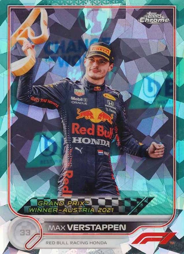 2022 Topps Chrome Formula 1 Sapphire Edition Max Verstappen #159 Other Sports Card