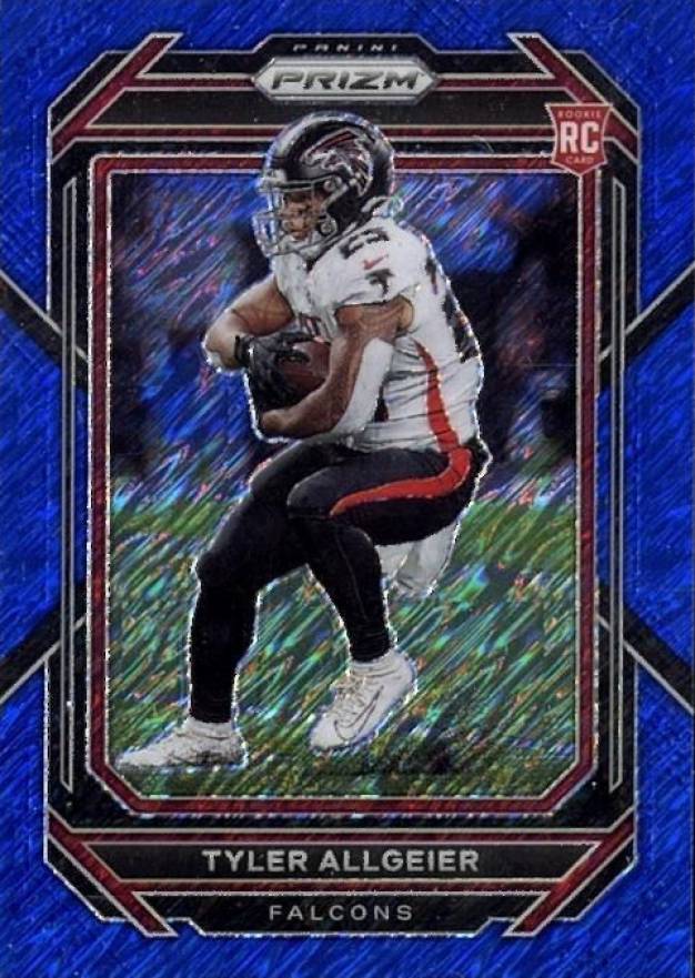 2022 Panini Prizm Tyler Allgeier #344 Football Card