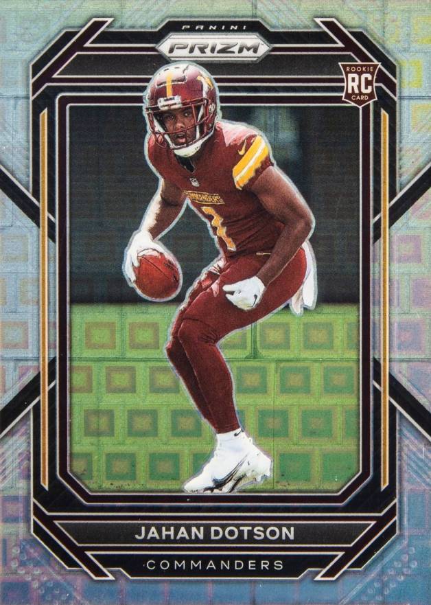 2022 Panini Prizm Jahan Dotson #312 Football Card