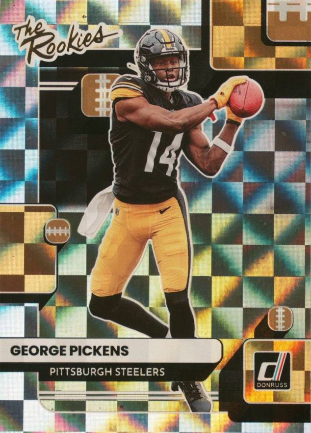 2022 Panini Donruss the Rookies George Pickens #TR23 Football Card