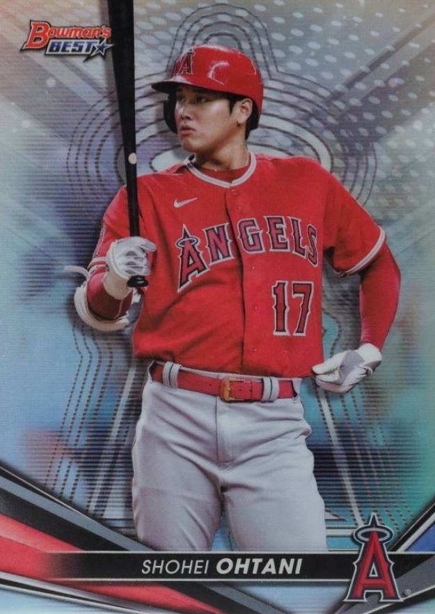 2022 Bowman's Best Shohei Ohtani #25 Baseball Card