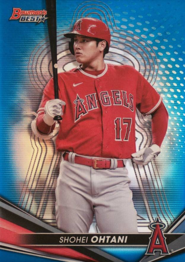 2022 Bowman's Best Shohei Ohtani #25 Baseball Card