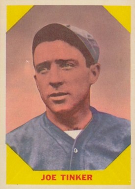 1960 Fleer Baseball Greats Joe Tinker #40 Baseball Card