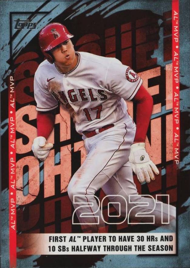 2022 Topps Japan Edition MVP Shohei Ohtani #4 Baseball Card