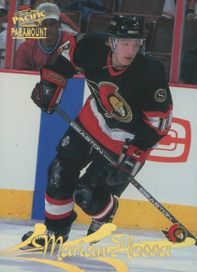 1997 Pacific Paramount Marian Hossa #125 Hockey Card