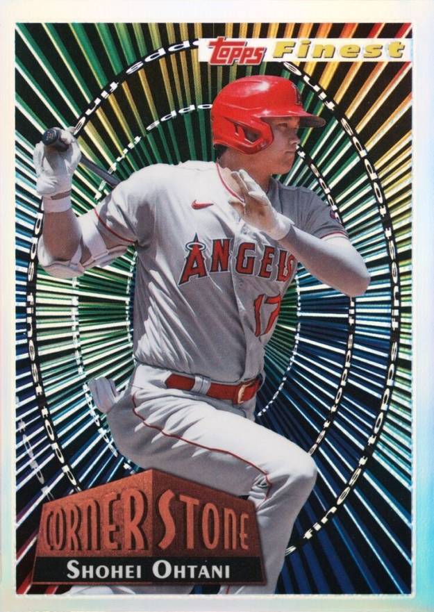 2022 Topps Finest 1994 Finest Conerstones Shohei Ohtani #94FCSO Baseball Card